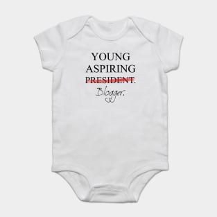 Young Aspiring Blogger Baby Bodysuit